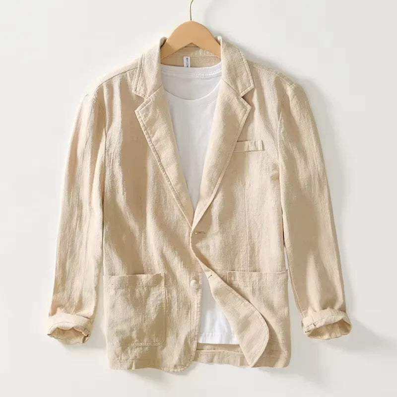 Blazer Linho Masculino - Old Money