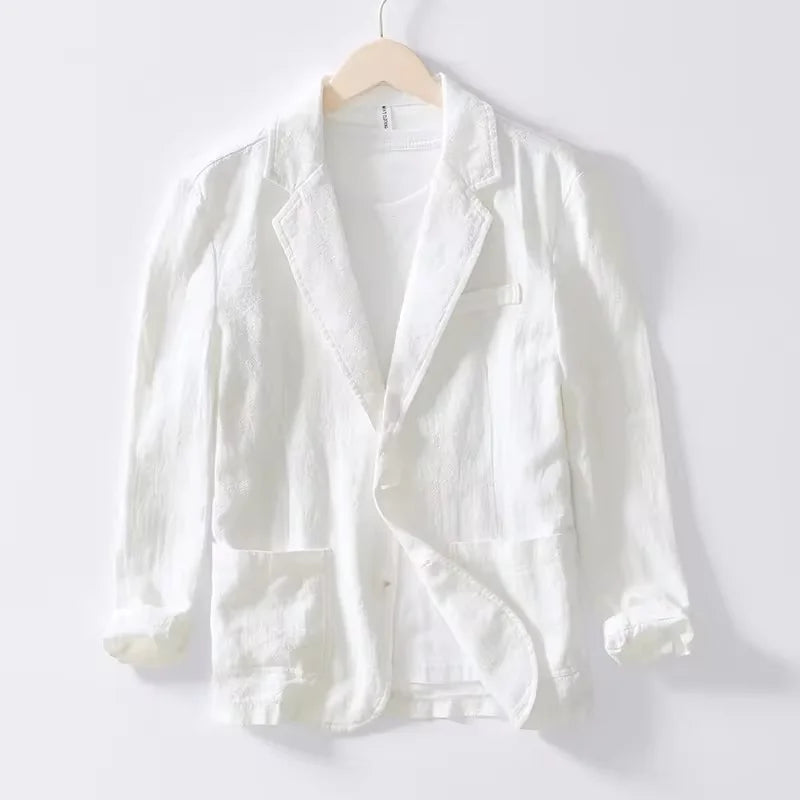 Blazer Linho Masculino - Old Money