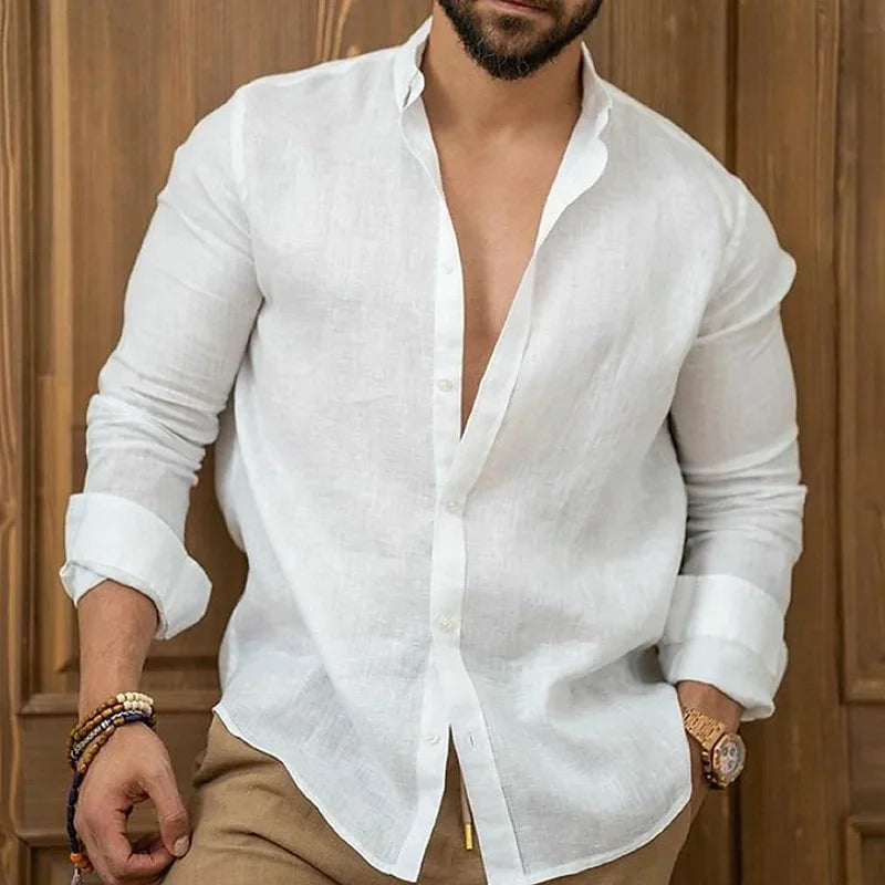 Camisa de Linho - Old Money